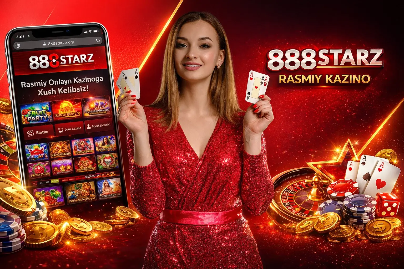 888Starz — O‘zbekistonda kazino va sport tikish