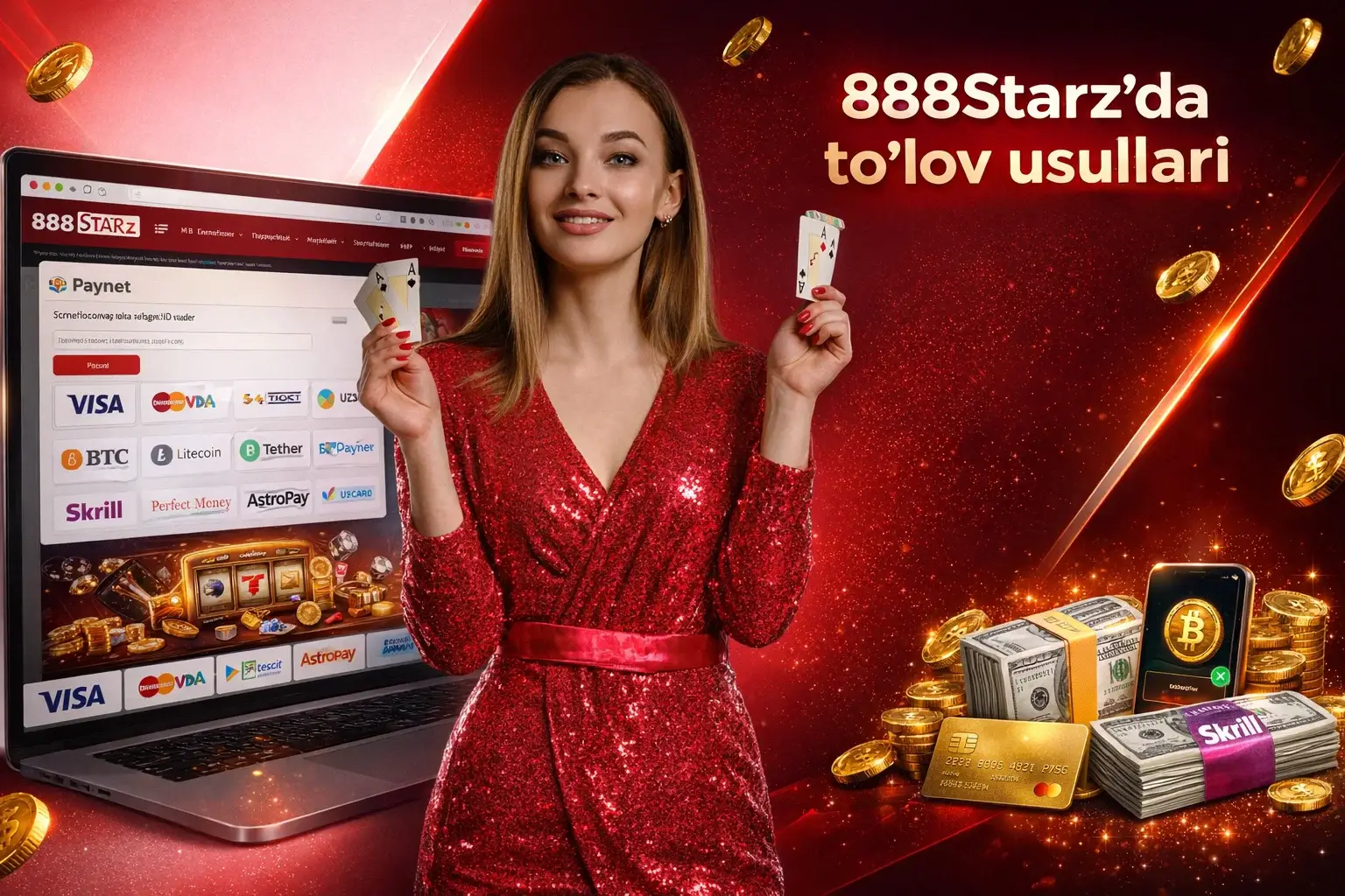 888Starz’da to‘lov usullari